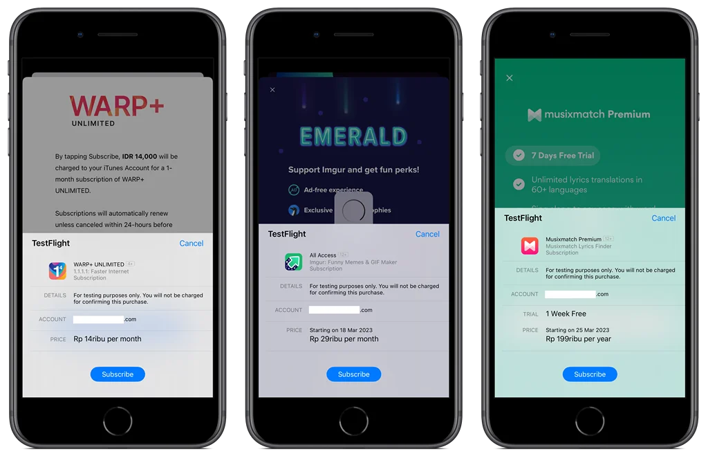 You may be able to save some money on digital subscriptions by joining Apple TestFlight since you won't be charged. However, based on my experience, it is more like a trial.